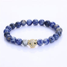 Load image into Gallery viewer, Leopard head Bracelet