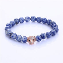 Load image into Gallery viewer, Leopard head Bracelet